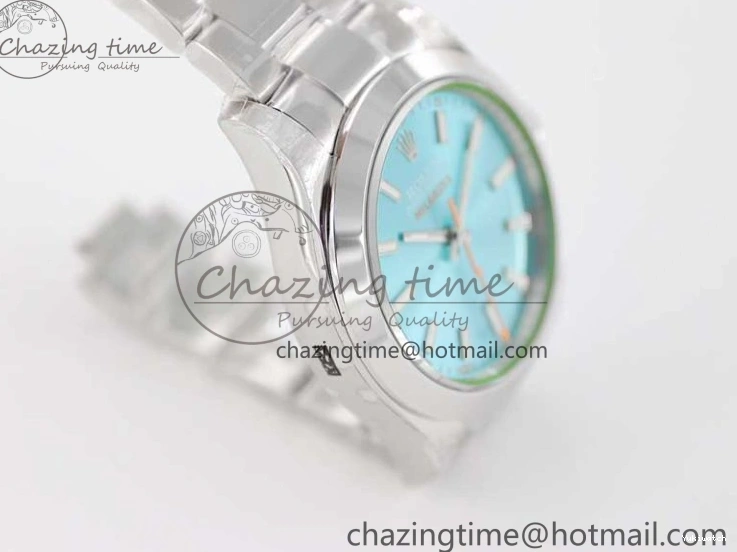 Milgauss 904L Bracelet Best Blue TWF SH3131 ICE Dial 1:1 on SS GV 116400 Edition 1231